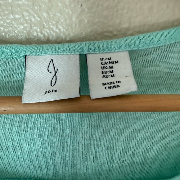 JOIE Linen Blend Top - Picture 2 of 3